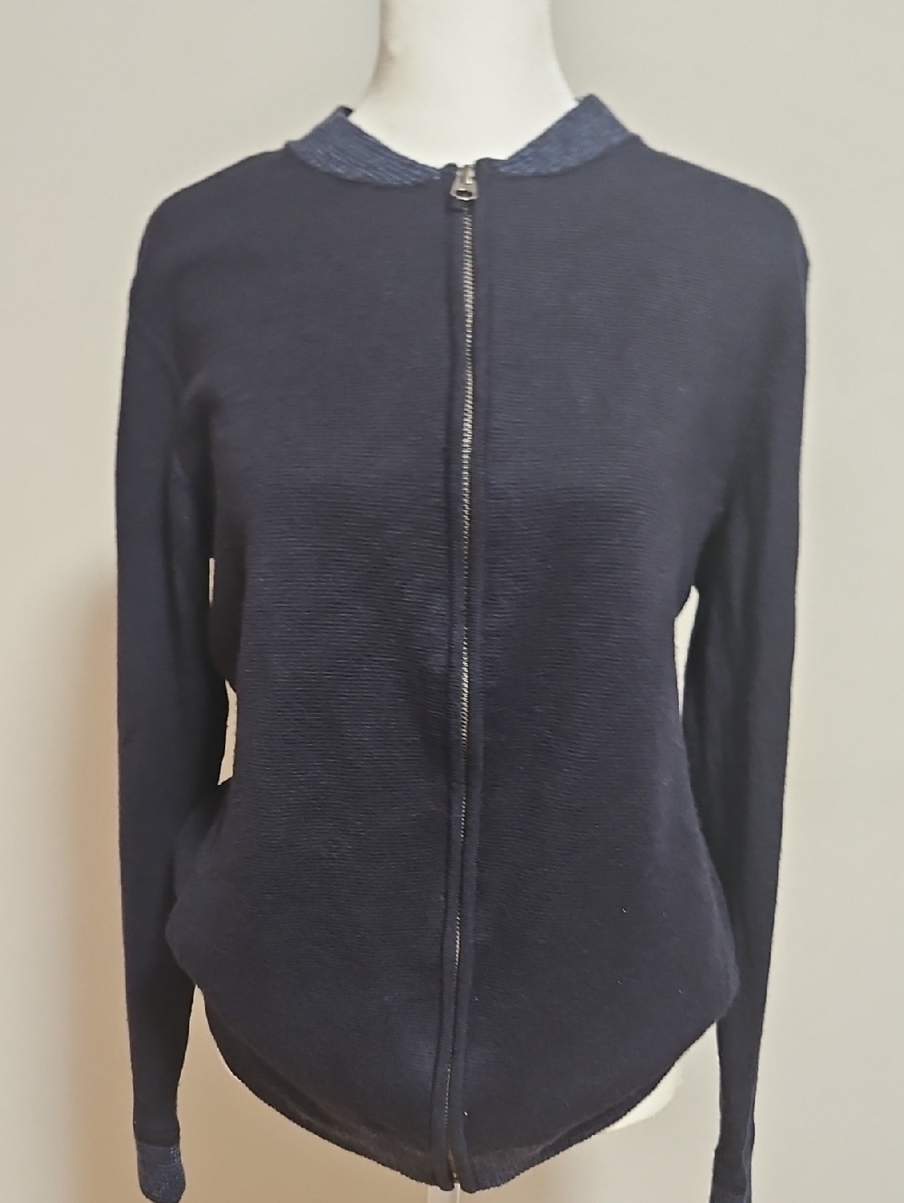 Calvin Klein Dark Navy Knit Top